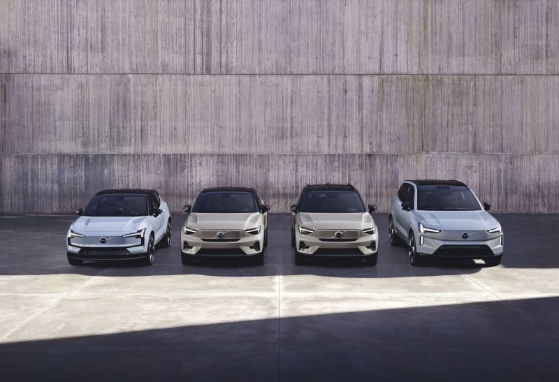 Akciová ponuka financovania elektrických vozidiel Volvo EX30,EX40 a EC40