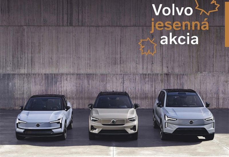 Jesenná bonusová XXL ponuka na modely VOLVO skladom ihneď k odberu