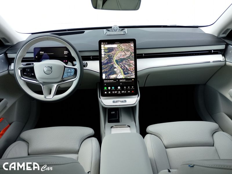 Nové VOLVO ES90 ULTRA, Single Motor Extended Range , kožený ventilovaný Nappa interiér